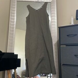 Briggs Green Cotton Dress